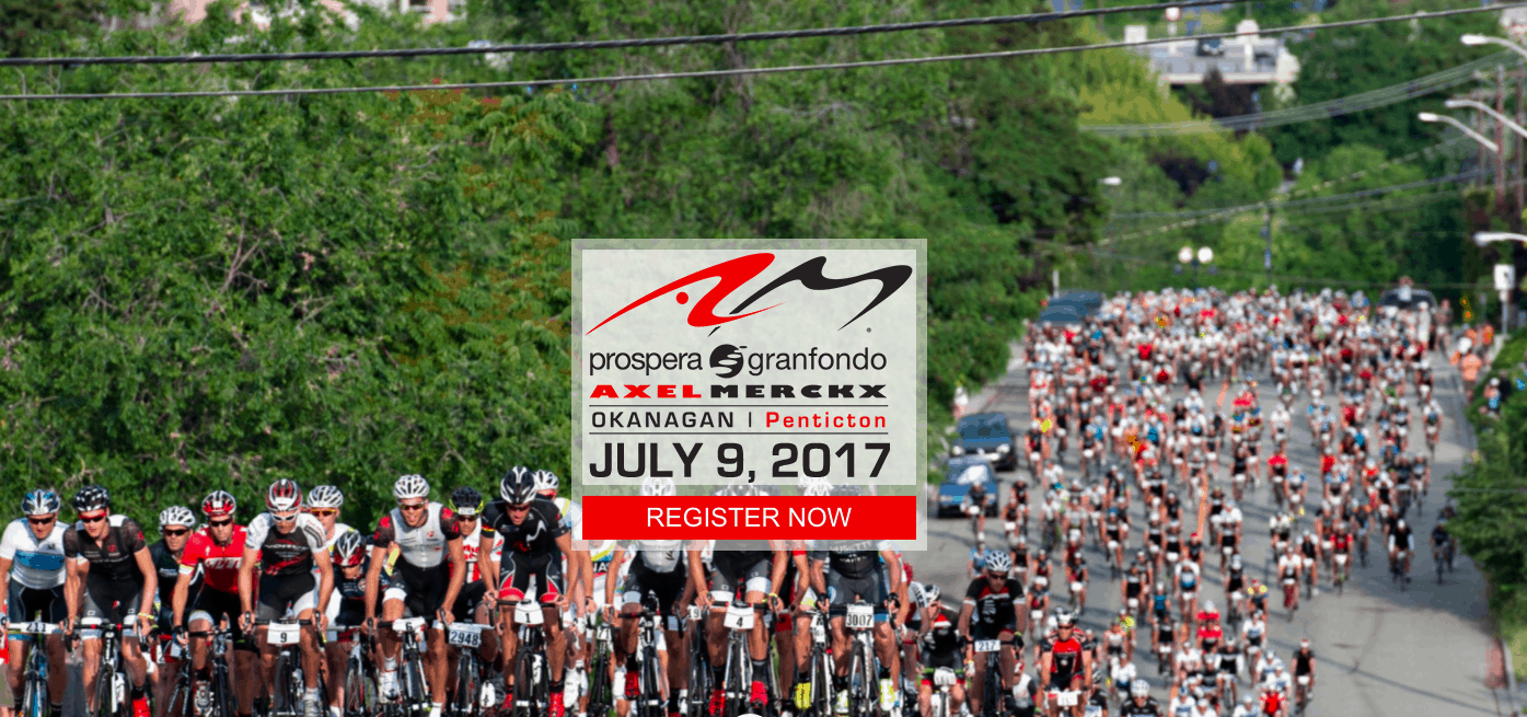 Prospera Granfondo Axel Merckx Okanagan Cycling BC