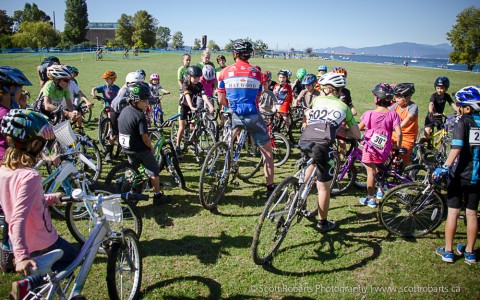 Vanier Park Cyclocross iRide event. Photo by Scott Robarts.