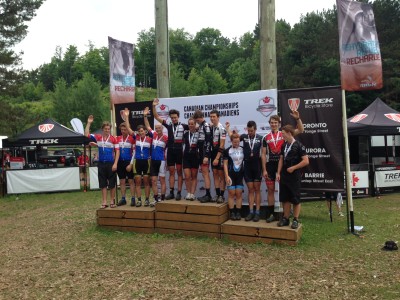The BC Future Champs Club team taking the Silver in the Club team category